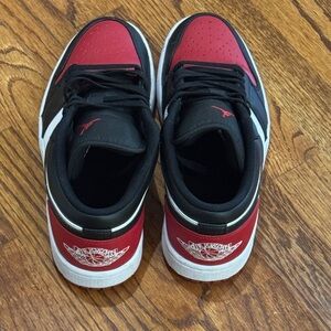 Air Jordan 1 Low blk/red